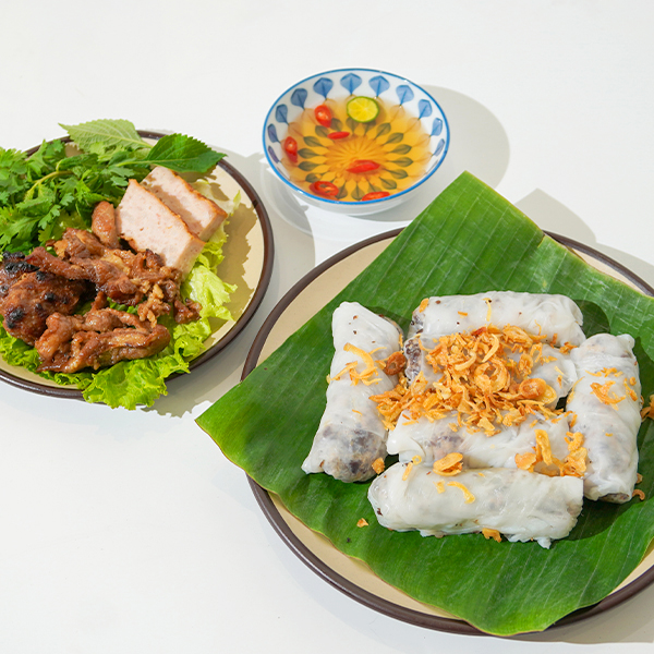 Bánh Cuốn Thanh Trì kèm chả